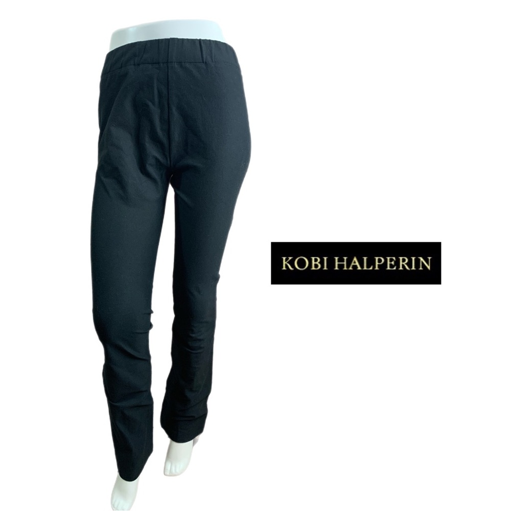Kobi Halperin Black Pull on Waist Band Pants